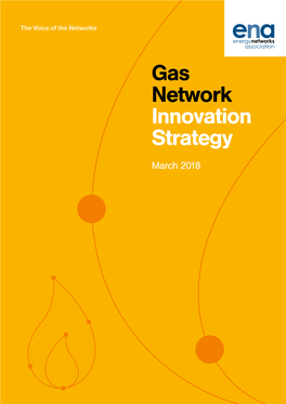 Gas Network Innovation Strategy 2018