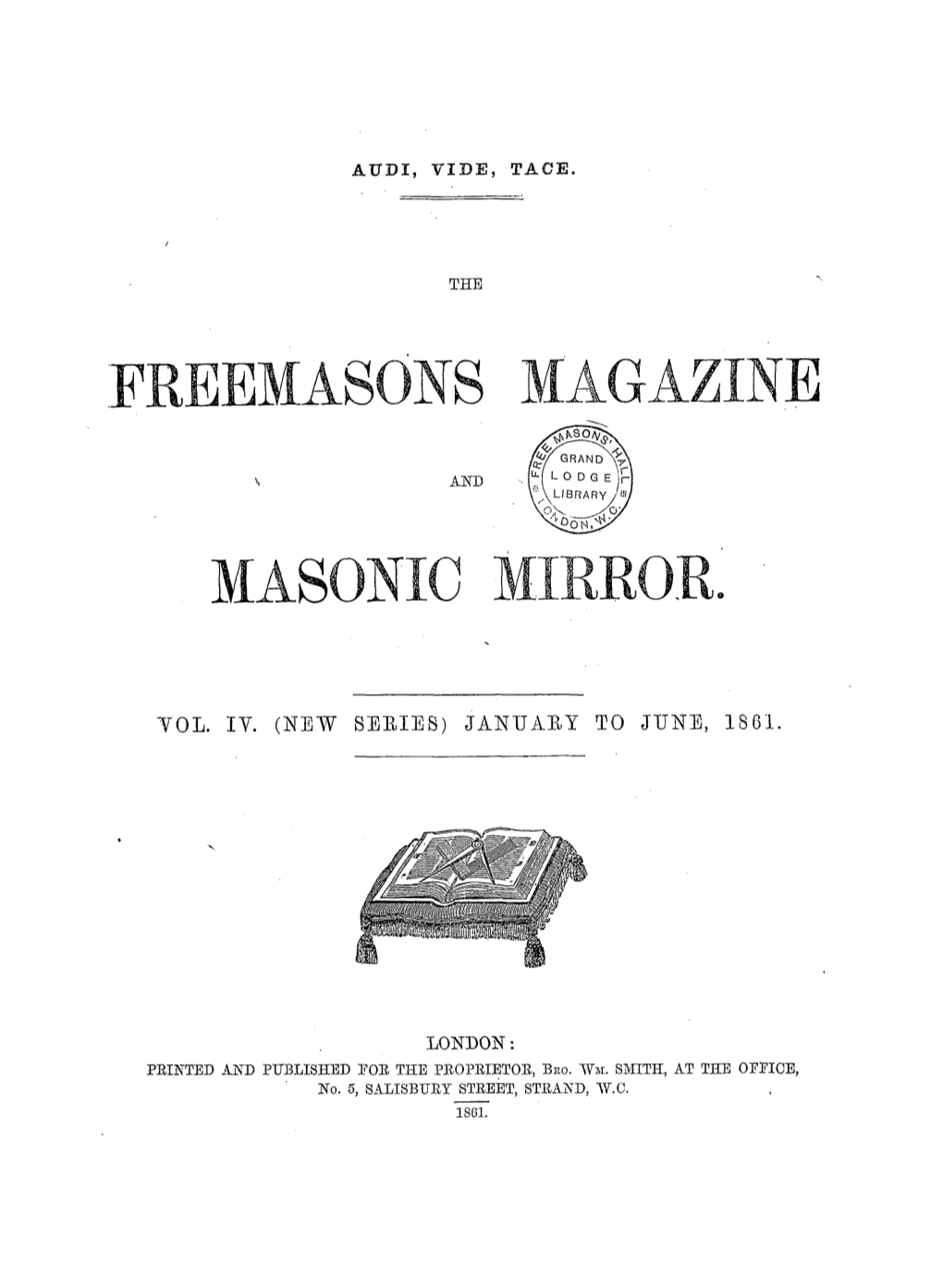 Freemasons Magazine