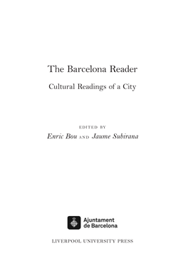 The Barcelona Reader