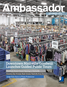 Downtown Nashville Goodwill Launches Guided Public Tours