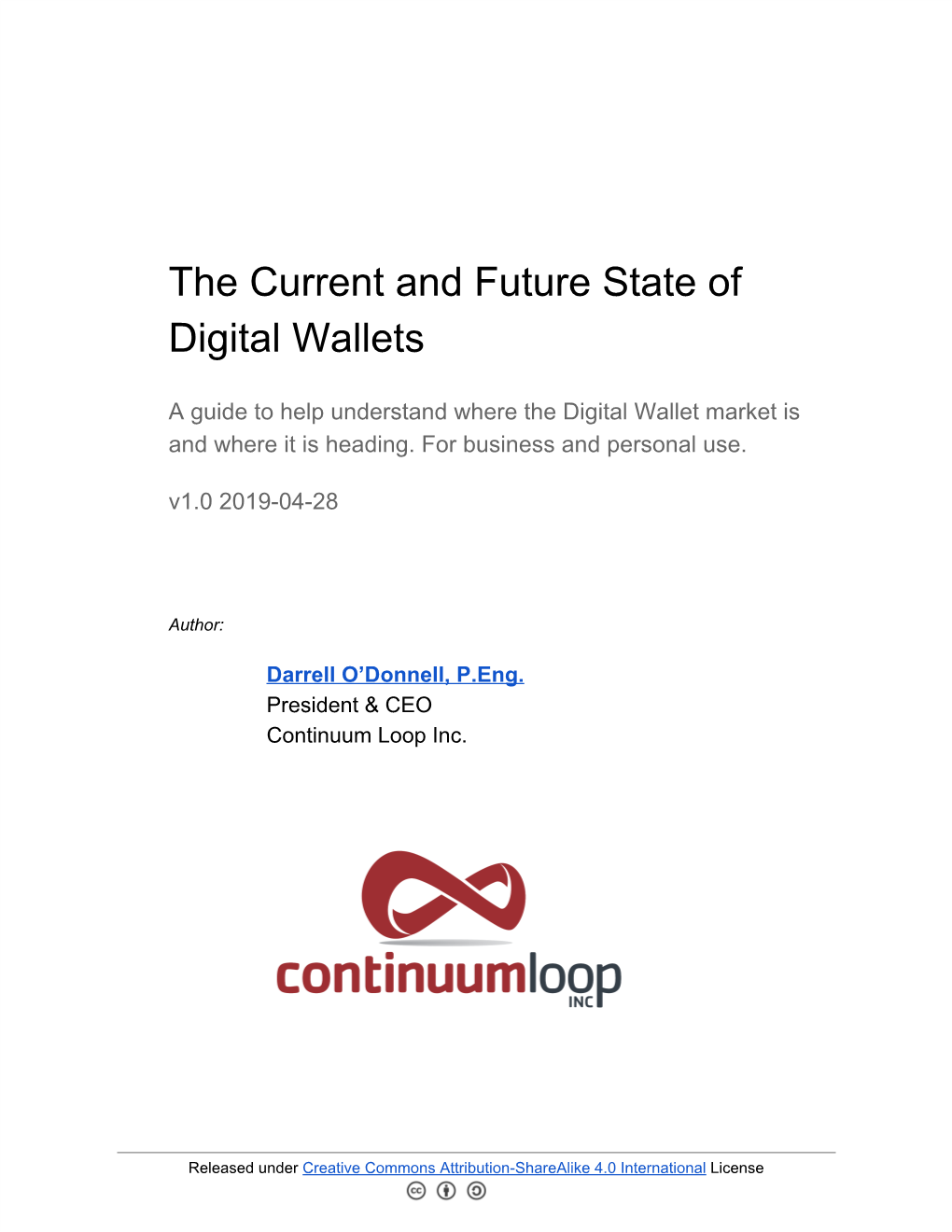 The Current and Future State of Digital Wallets