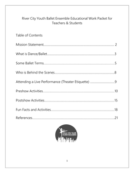 Ballet Fundamentals Study Guide