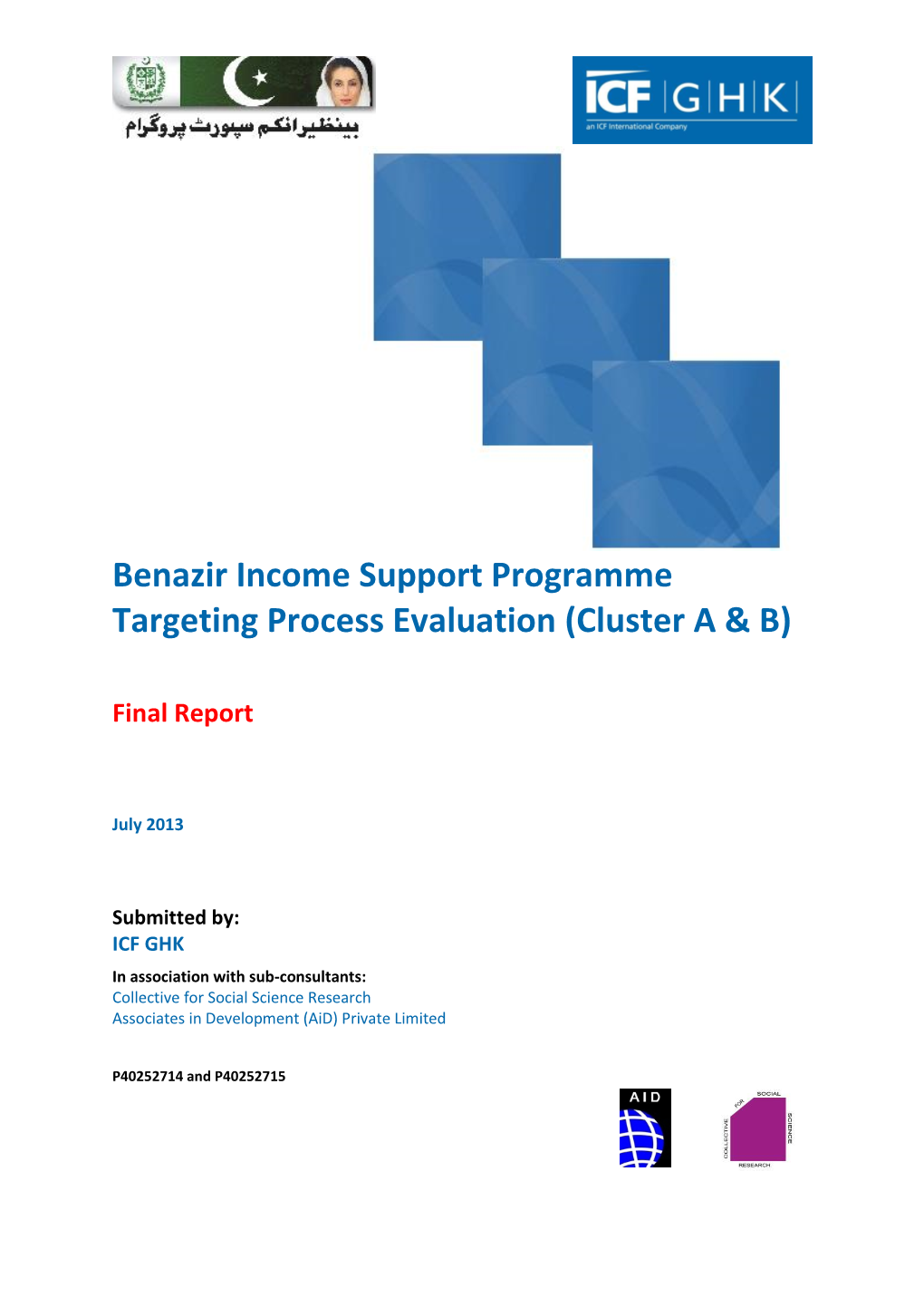 (BISP) Targeting Process Evaluation