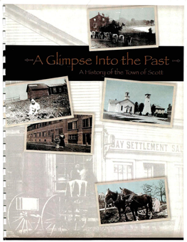 A Glimpse Into the Past a History of the Town of Scott.Pdf