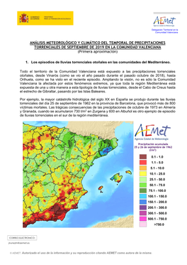 Temporal Septiembre 2019