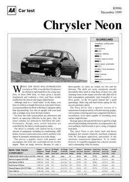 Chrysler Neon