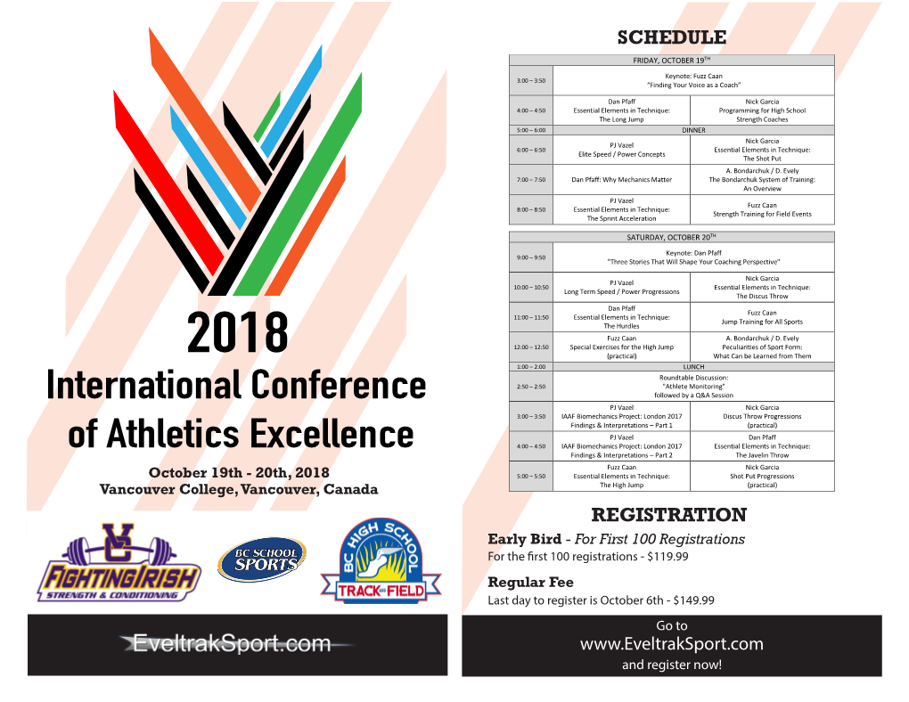 International Conference of Athletics Excellence