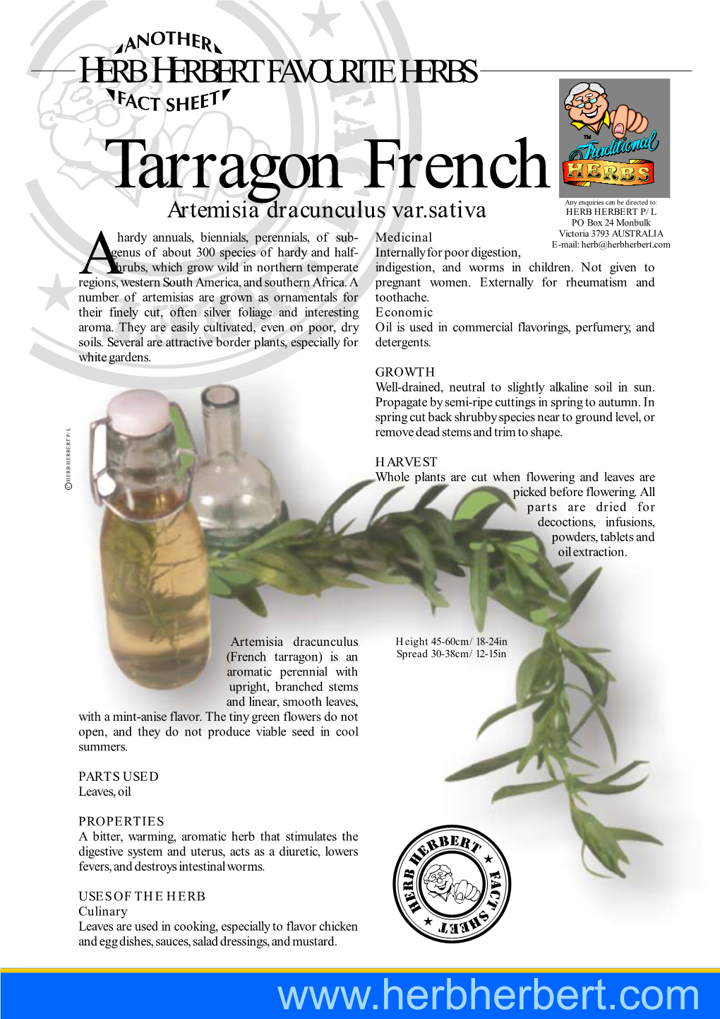 Tarragon French.Cdr