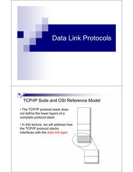 Data Link Protocols