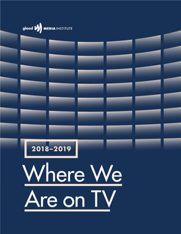 Where We Are on Tv 2018 – 2019 Where We Are on Tv 2018 – 2019