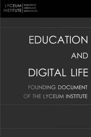 Education and Digital Life