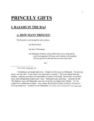 Princely Gifts