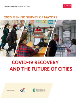 Covid-19 Recovery and the Future of Cities