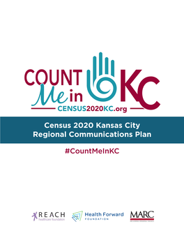 Census 2020 Communications Plan 082619.Indd