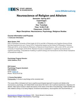 Neuroscience of Religion and Atheism
