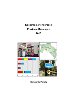 Koopstromenonderzoek Provincie Groningen 2016