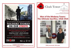 Men of the Medway Towns: the Ultimate Sacrifice, 1918-1919