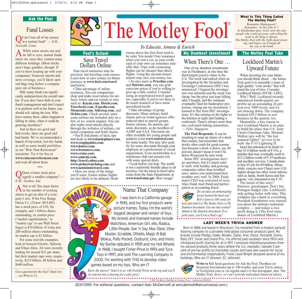 The Motley Fool®