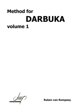 DARBUKA Volume 1