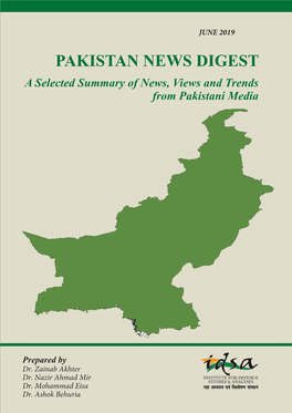 Pakistan News Digest: June 2019