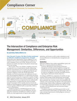 Compliance Corner by Compliance Professionals, for Compliance Professionals