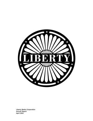 Liberty Media Corporation Annual Report April 2003