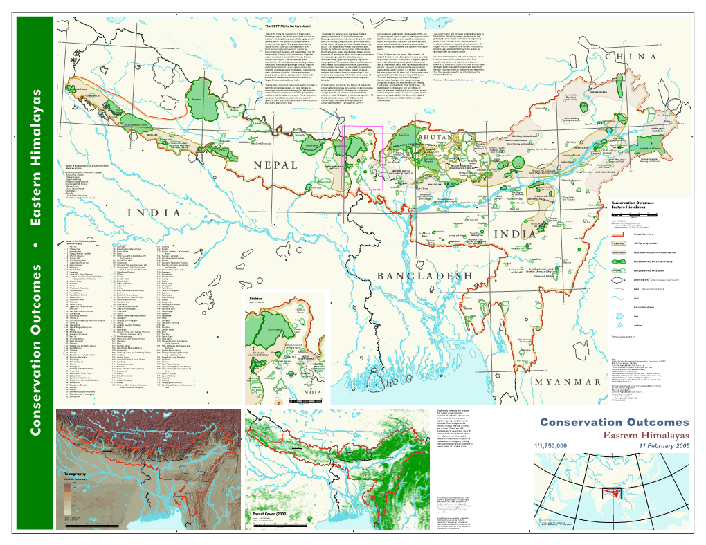 Conservation Outcomes Eastern Himalayas