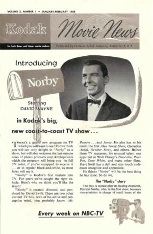 Kodak Movie News; Vol. 3, No. 1; Jan