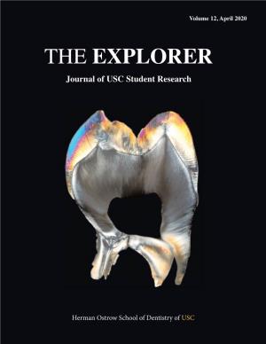 THE EXPLORER Journal of USC Student Research