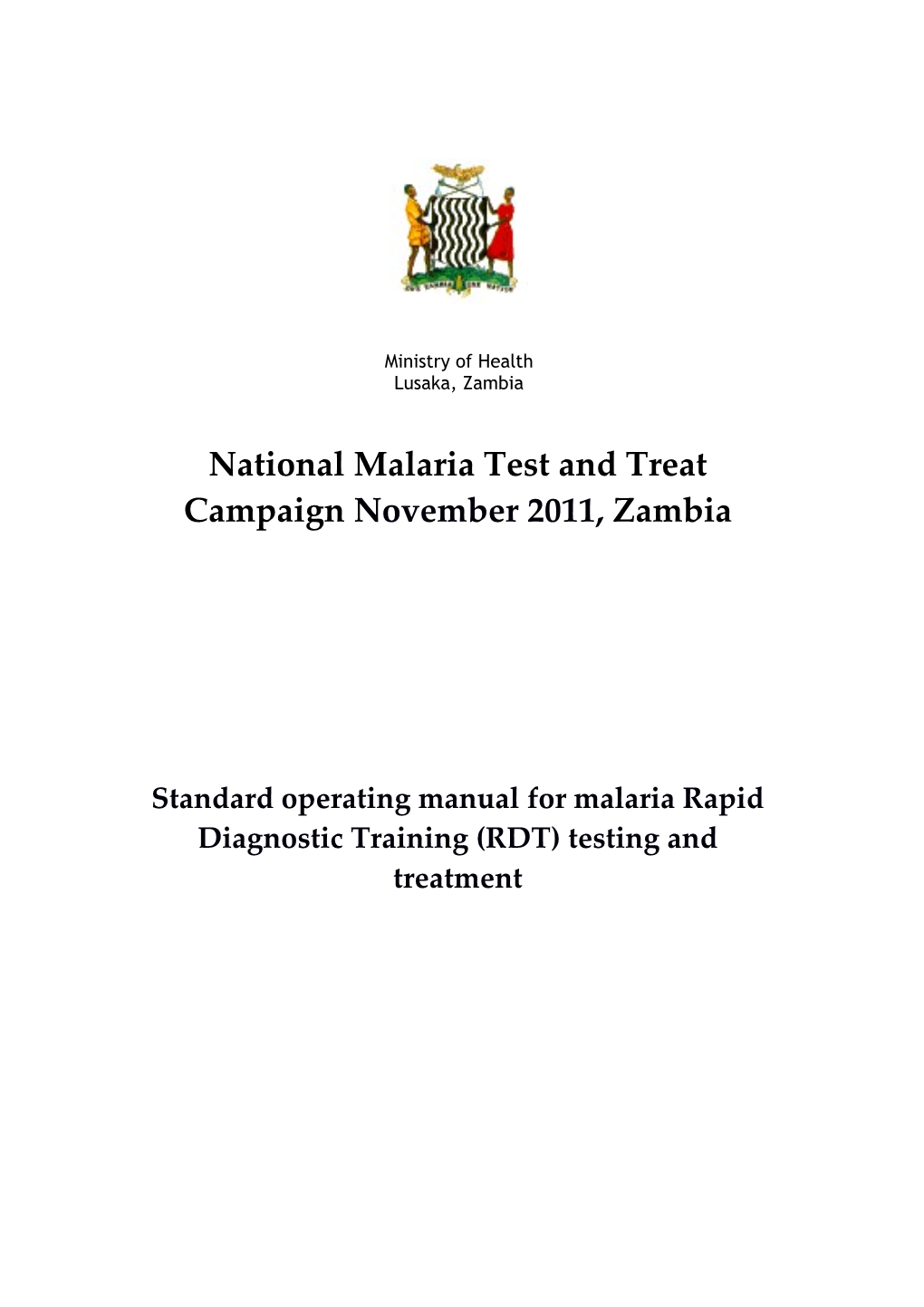 National Malaria Indicator Survey s1