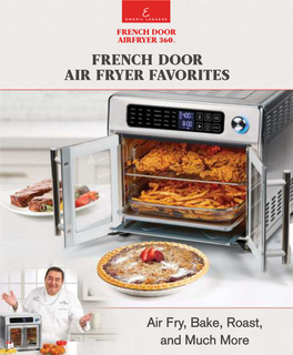 EMERIL LAGASSE French Door Air Fryer Favorites User Guide