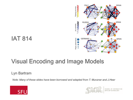 IAT 814 Visual Encoding and Image Models