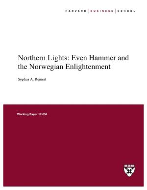 Northern Lights: Even Hammer and the Norwegian Enlightenment