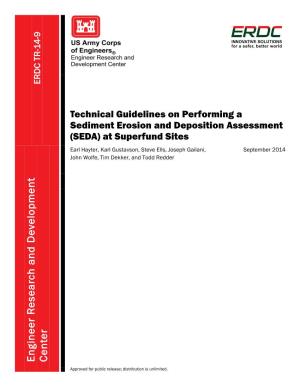 Technical Guidelines on Performing a Sediment Erosion and Deposition Assessment (SEDA) at Superfund Sites