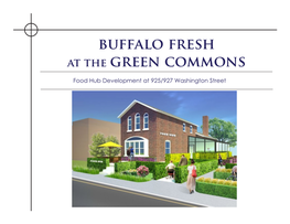 Buffalo Fresh at the Green Commons