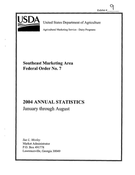 Federal Order 7 2004 Annual Statistics (Pdf)