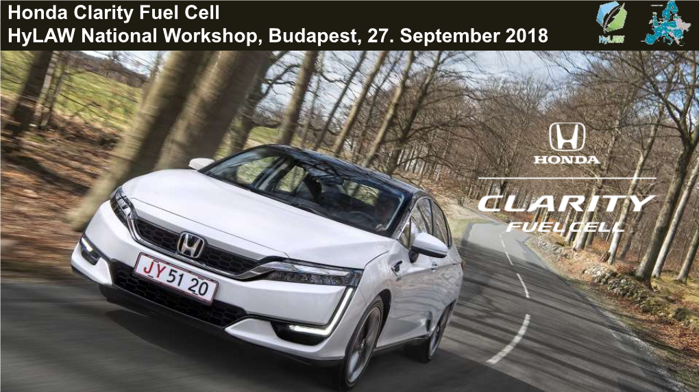 Honda Clarity Media Introduction