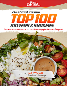 Innovative Restaurant Brands and Executives Shaping the Fast Casual Segment Start Up