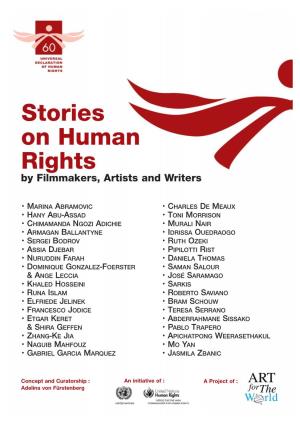 Stories on Human Rights by Filmmakers, Artists and Writers