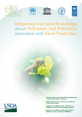 Indigenous and Local Knowledge About Pollination And