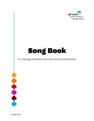 Girl Scout Song Book