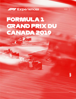 Formula 1 Grand Prix Du Canada 2019