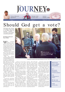 Should God Get a Vote?