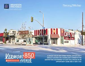 A Unique Value-Add Street Retail Opportunity Ideally Located on a Signalized Corner in The