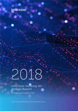 Interxion Holding N.V. Annual Report