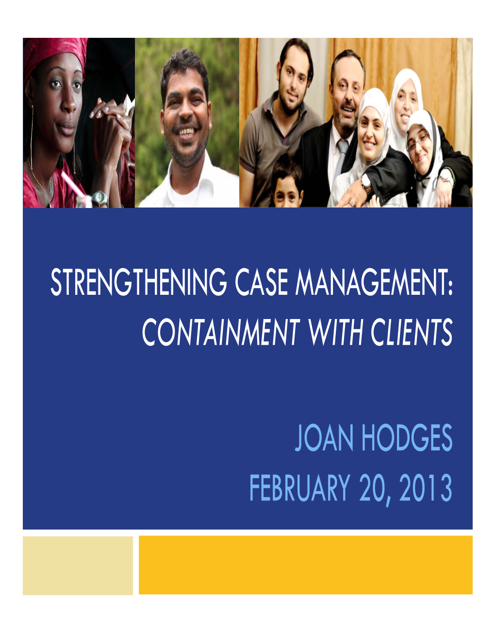 Containment with Clients