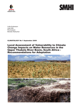 Local Assessment of Vulnerability to Climate Change Impacts on Water