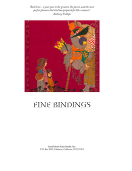 Fine Bindings