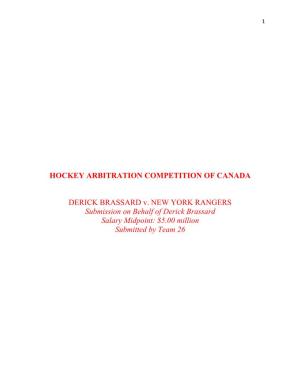 Hockey Arbitration Competition of Canada