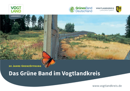 Das Grüne Band Im Vogtlandkreis